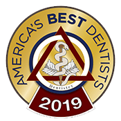 america's best dentists 2019 award logo